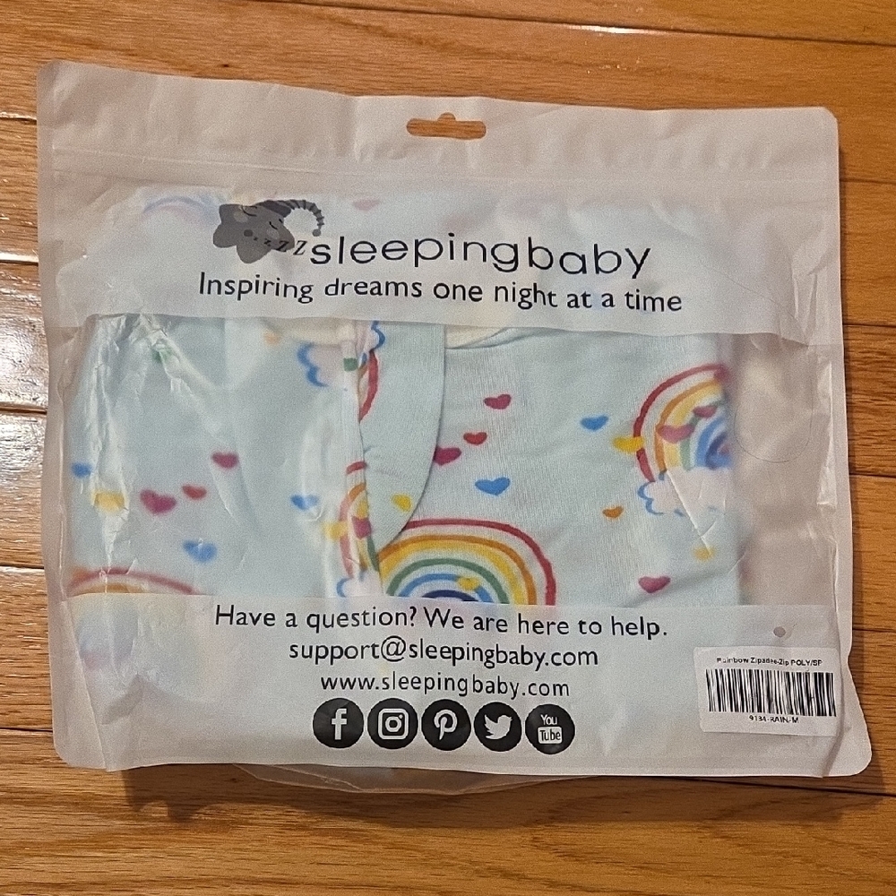 Sleeping Baby Zipadee-zipin Rainbow Sleep Sack